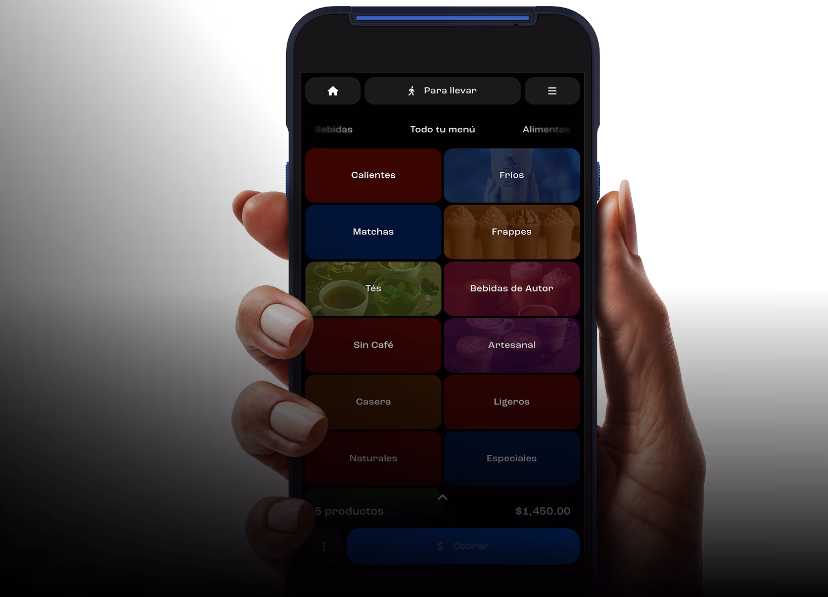 PoloMini - Comandero móvil para tomar pedidos directo en la mesa del restaurante