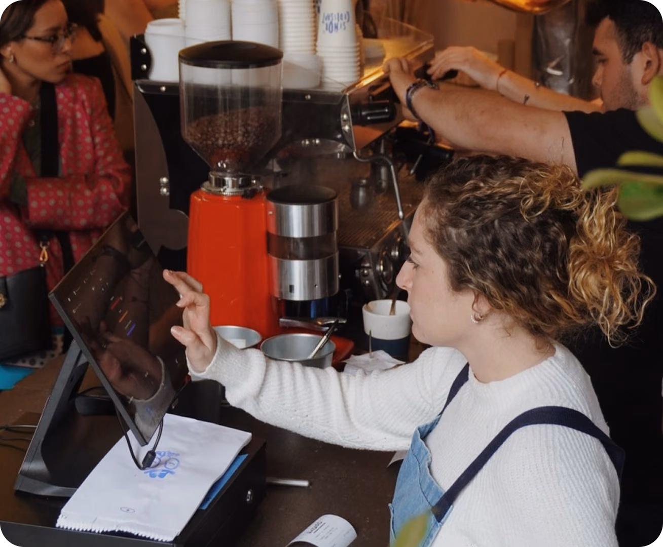 Operación de un café con PoloTab